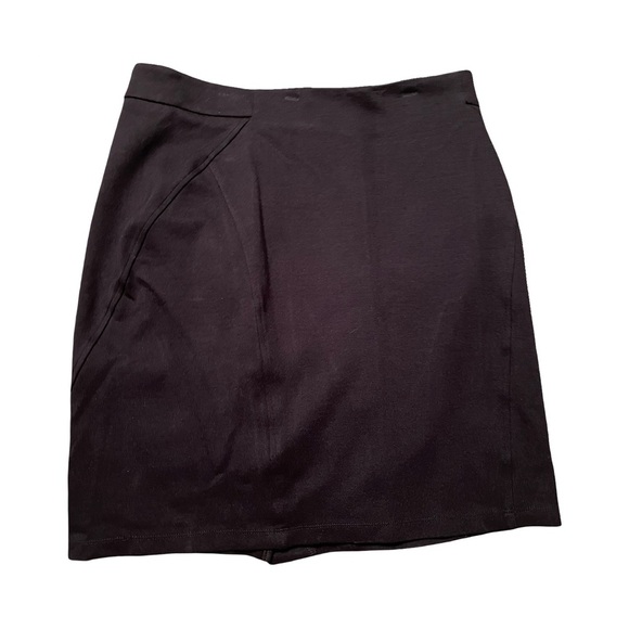 J. McLaughlin Women's Black Stretchy A-line Pencil Skirt Size 6 - Picture 1 of 3